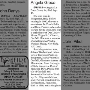 Obituary for Angela La Duca Greco